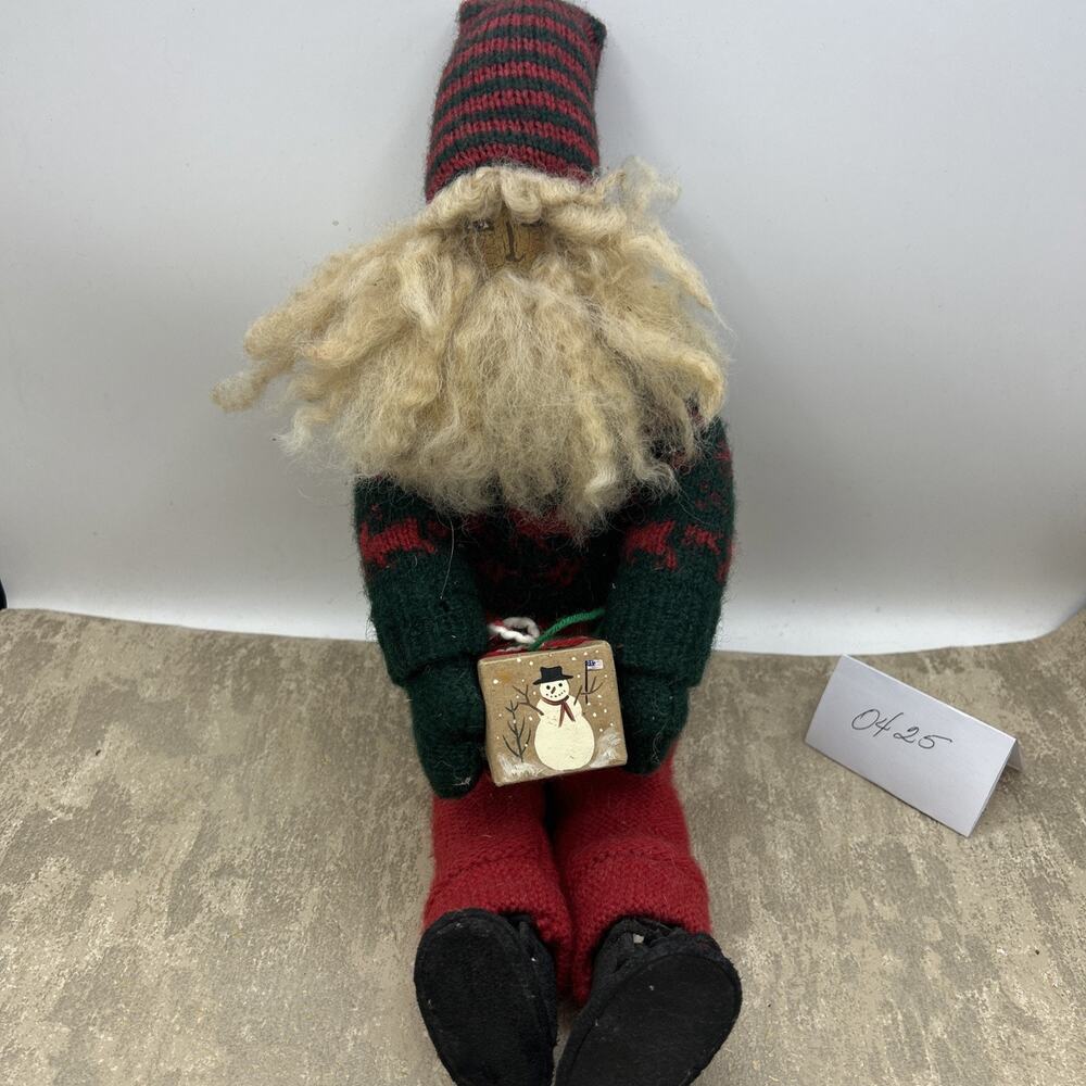 1990s House of Hatten Joyce Tapply Bingham Santa Rag Doll